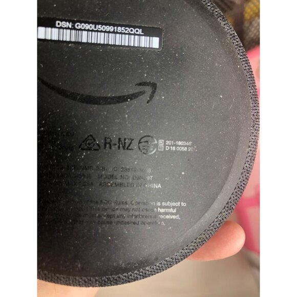 Amazon Echo Dot 3rd Gen Smart Speaker with Alexa Charcoal Gray D9N29T w/Charger - Picture 15 of 15